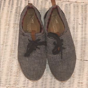 Toms Chambray Sneakers